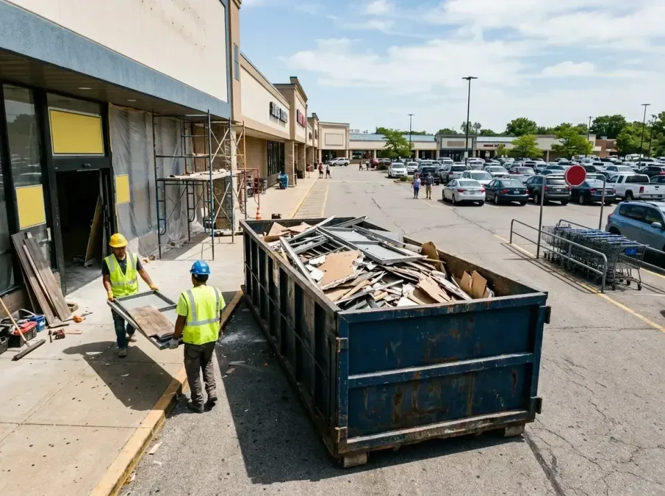 retail-store-renovation-debris-003 — frequently asked questions, Roll-off Dumpster Rentals in Lathrop, MO